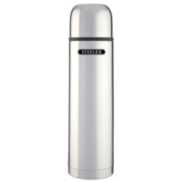 Steelex Bullet Flask 1L Stainless Steel