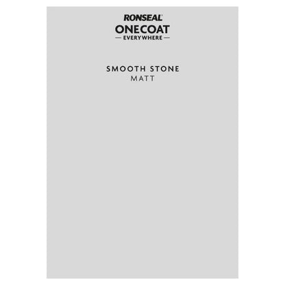 Ronseal One Coat Everywhere Paint Peel &amp; Stick Smooth Stone
