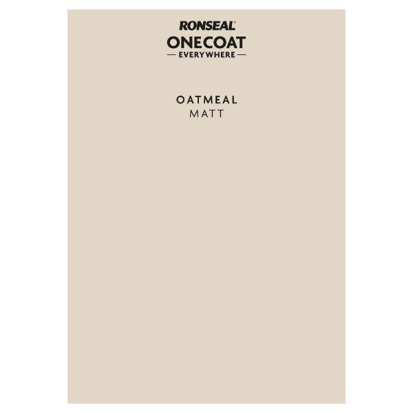 Ronseal One Coat Everywhere Paint Peel &amp; Stick Oatmeal