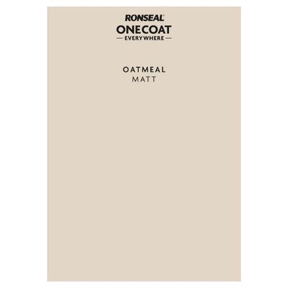 Ronseal One Coat Everywhere Paint Peel &amp; Stick Oatmeal