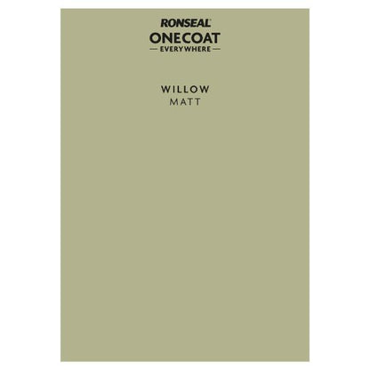 Ronseal One Coat Everywhere Paint Peel &amp; Stick Willow