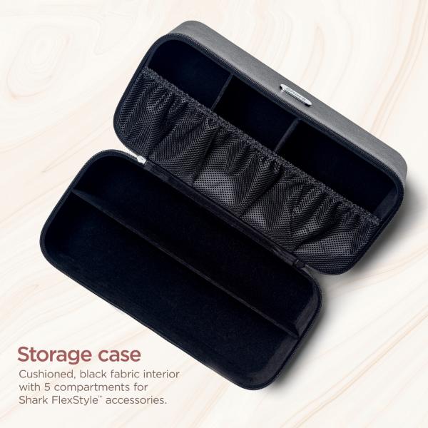 Shark HD440SLUK FlexStyle 5-in-1 Air Styler &amp; Hair Dryer with Storage Case - Stone