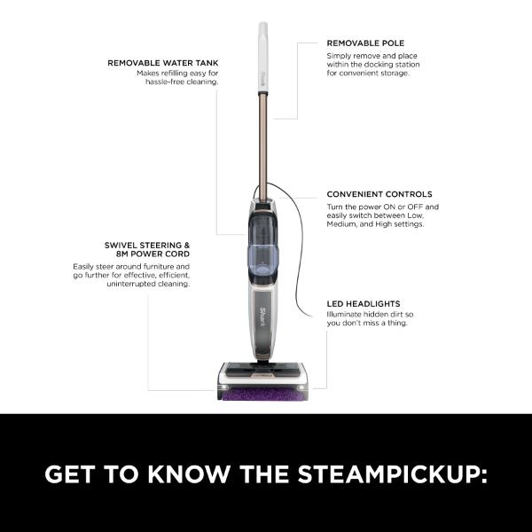 Shark SD200UK Steam and Scrub PowerPickup