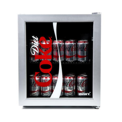 Husky HUS-HY209-HU-E Diet Coca-Cola Mini Fridge 48Ltr