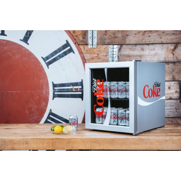 Husky HUS-HY209-HU-E Diet Coca-Cola Mini Fridge 48Ltr