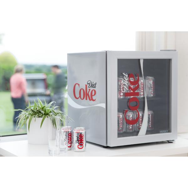 Husky HUS-HY209-HU-E Diet Coca-Cola Mini Fridge 48Ltr