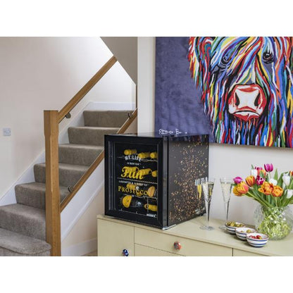 Husky HUS-HU279-E Prosecco Mini Fridge 46Ltr F Rated