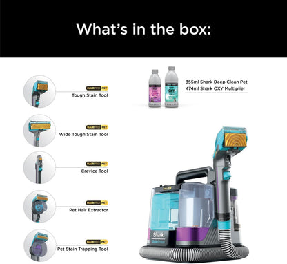 Shark PX250UKT StainStriker HairPro Pet