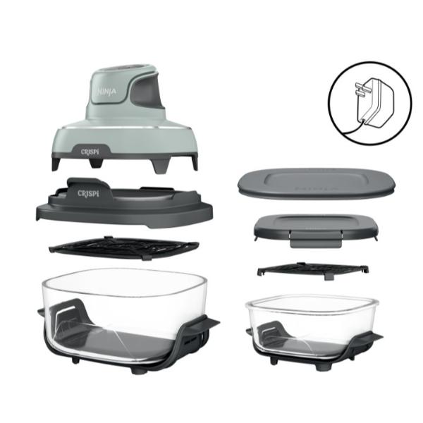 Ninja CRISPi 4in1 Portable Glass Air Fryer Sage