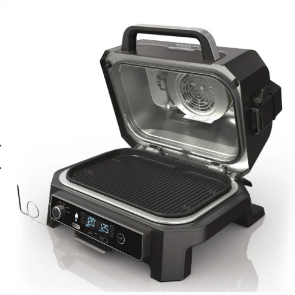 Ninja OG850UK Woodfire Pro XL Electric BBQ Grill &amp; Smoker with Smart Cook System