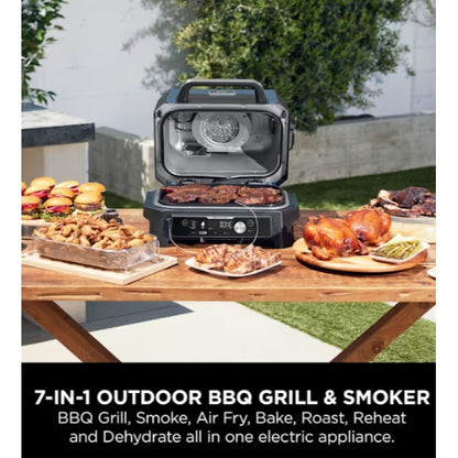 Ninja OG901UK Woodfire Pro Connect XL Electric BBQ Grill &amp; Smoker
