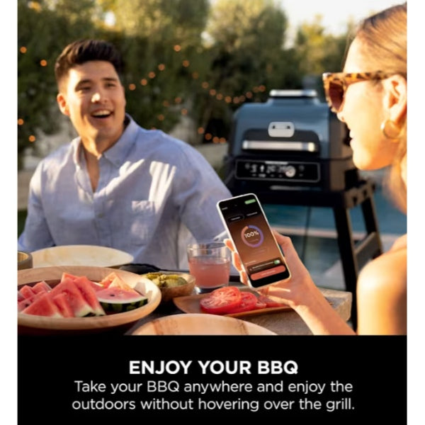 Ninja OG901UK Woodfire Pro Connect XL Electric BBQ Grill &amp; Smoker