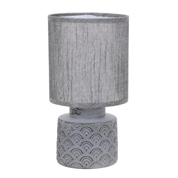 Dark Grey Ceramic Table Lamp with Shade – Co-Op Superstores