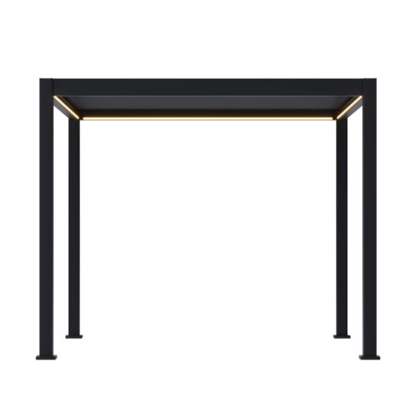 Neo Aluminium &amp; Steel Freestanding Pergola 300cm X 300cm 