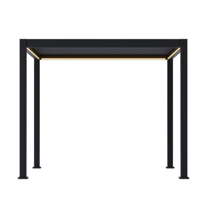 Neo Aluminium &amp; Steel Freestanding Pergola 300cm X 300cm 