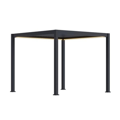 Neo Aluminium &amp; Steel Freestanding Pergola 300cm X 300cm 