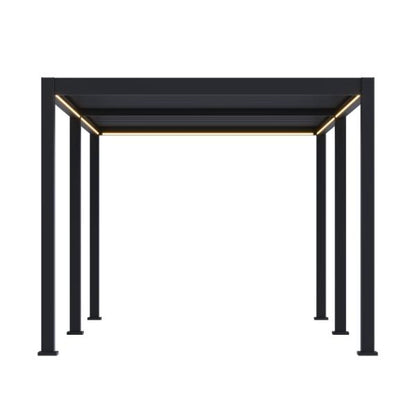 Neo Aluminium &amp; Steel Freestanding Pergola 600cm X 300cm 