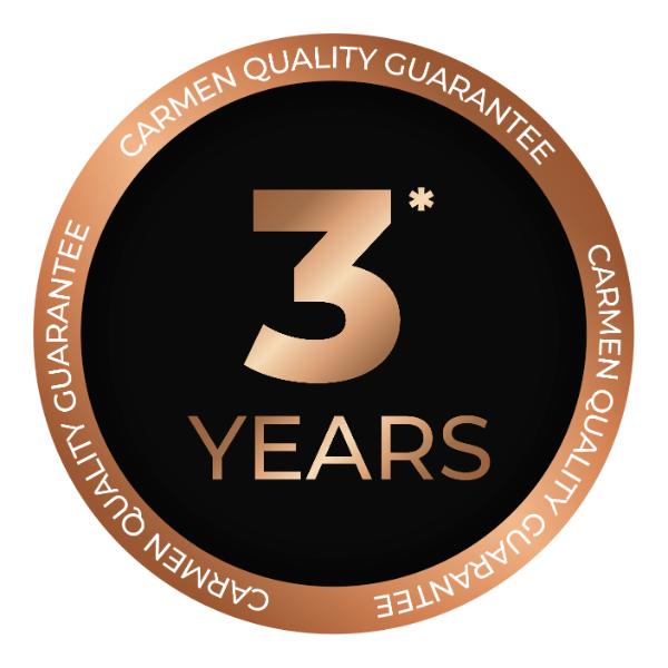 Carmen Noir II 1800W DC Pro Hair Dryer Black