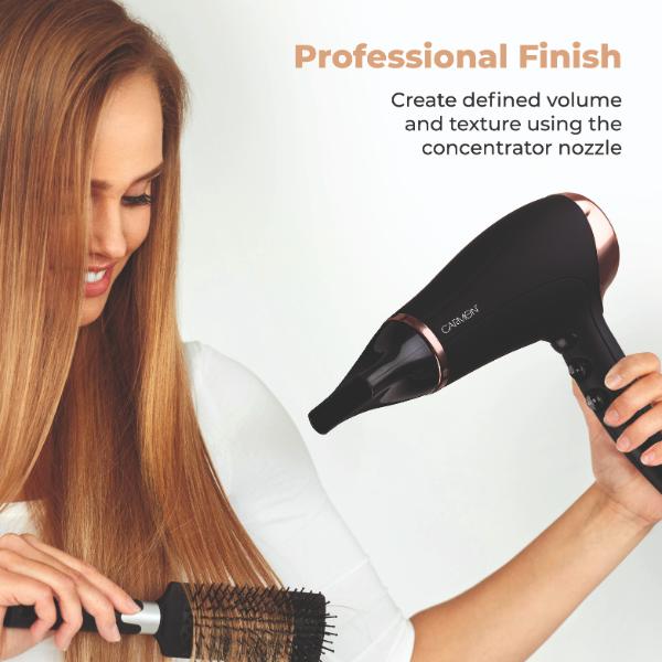 Carmen Noir II 2200W Hair Dryer Black