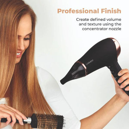 Carmen Noir II 2200W Hair Dryer Black