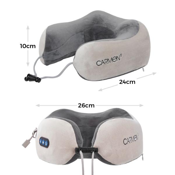 Carmen Massage Neck Massage Pillow Grey