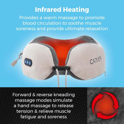 Carmen Massage Neck Massage Pillow Grey