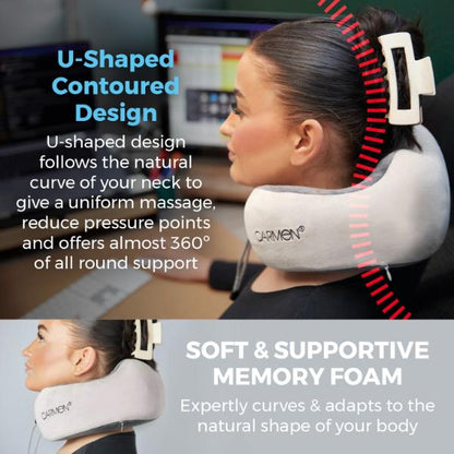 Carmen Massage Neck Massage Pillow Grey
