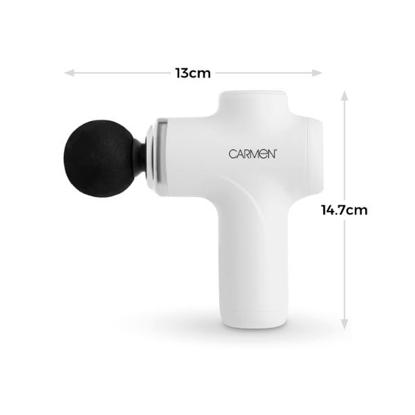 Carmen Massage Mini Massage Gun White