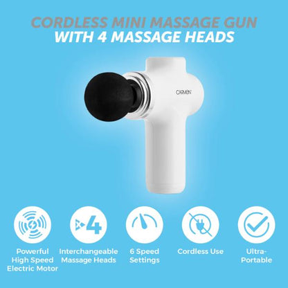 Carmen Massage Mini Massage Gun White