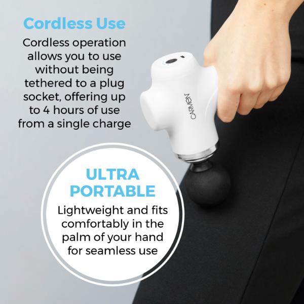 Carmen Massage Mini Massage Gun White