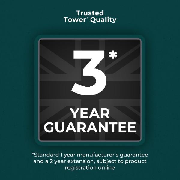 Tower VL30 Evo 22.2V Cordless 3-in-1 Pole Vacuum Green &amp; Grey