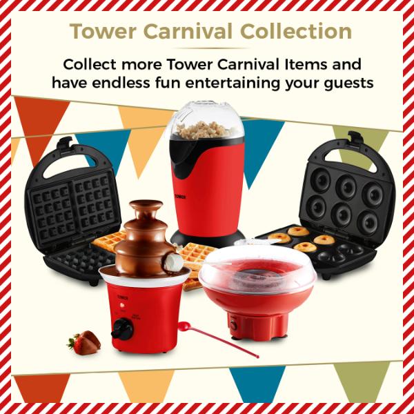 Tower 400W Candy Floss Maker Red