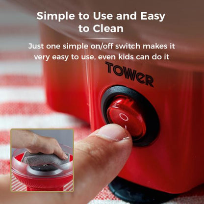 Tower 400W Candy Floss Maker Red