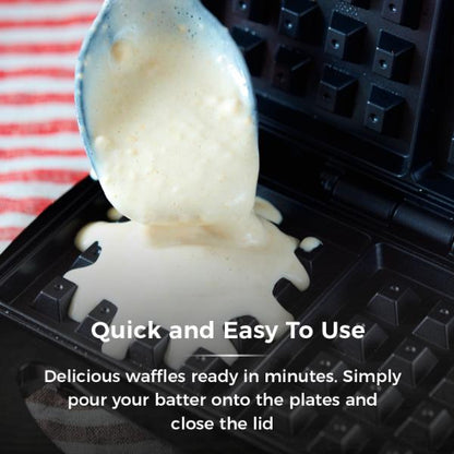 Tower 750W Waffle Maker Black