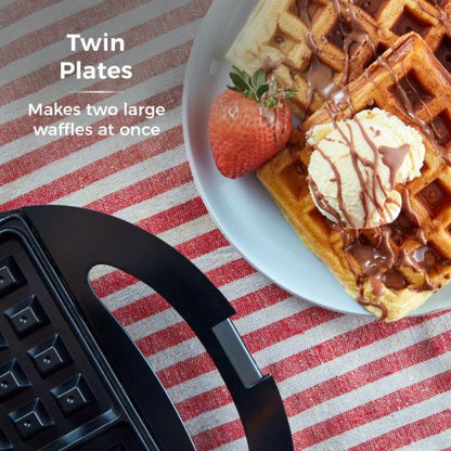 Tower 750W Waffle Maker Black