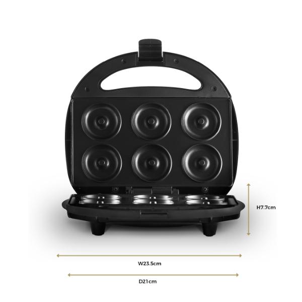 Tower 750W Mini Donut Maker Black