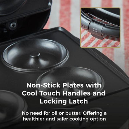 Tower 750W Mini Donut Maker Black