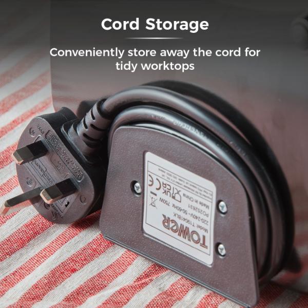 Tower 750W Mini Donut Maker Black