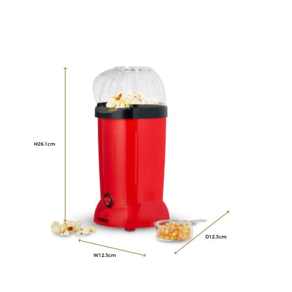 Tower 900W Popcorn Maker Red