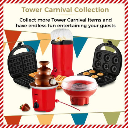 Tower 90W Chocolate Fountain Red