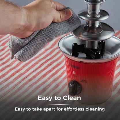 Tower 90W Chocolate Fountain Red