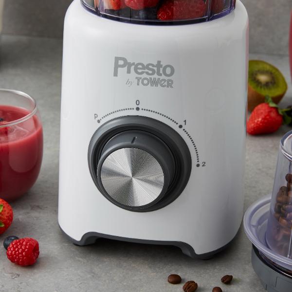 Tower Presto 500W 1.5L Jar Blender White