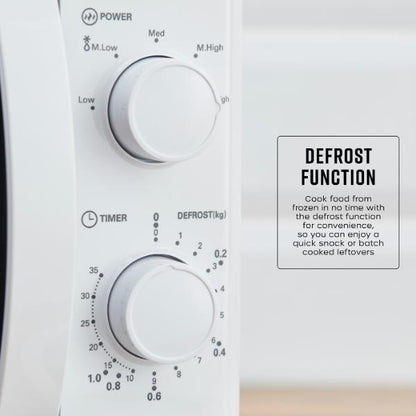 Swan Microwave 20L 700W White