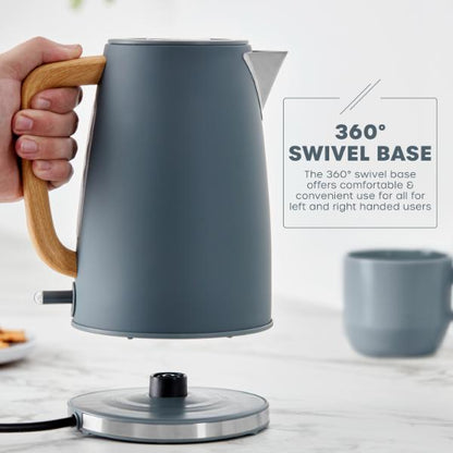 Swan Fjord 1.7lL Jug Kettle Grey