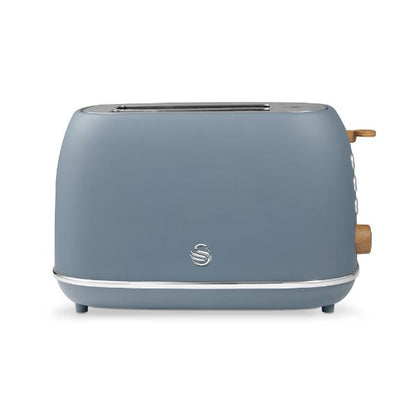 Swan Fjord 800W 2 Slice Toaster Grey