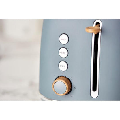 Swan Fjord 800W 2 Slice Toaster Grey