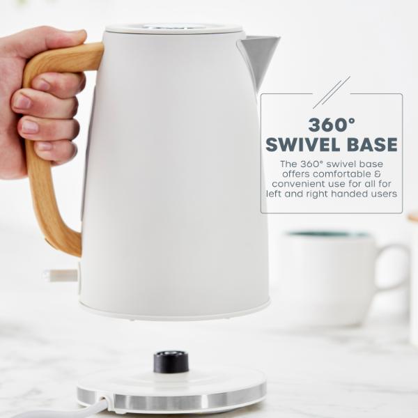 Swan Fjord 1.7L Jug Kettle White