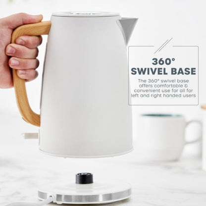 Swan Fjord 1.7L Jug Kettle White