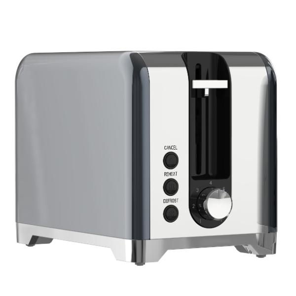 Swan Solace 2 Slice Stainless Steel Toaster Graphite