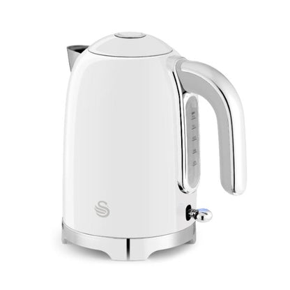 Swan Solace 1.7L Stainless Steel Jug Kettle White